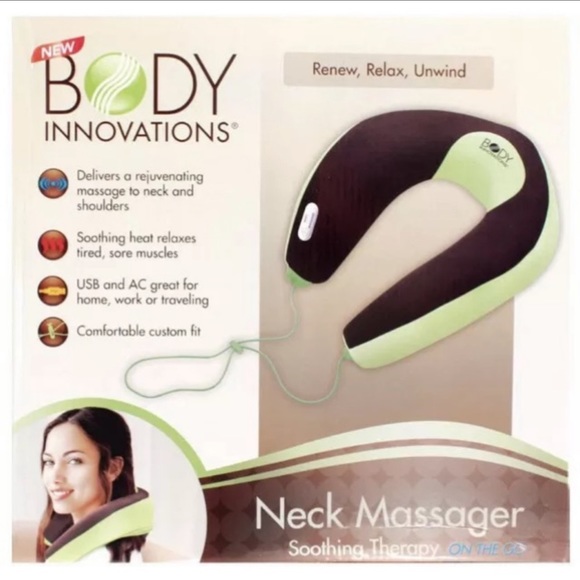 Neck massaging pillow with heater - Picture 1 of 3